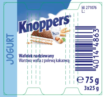 Knoppers Jogurt 75g