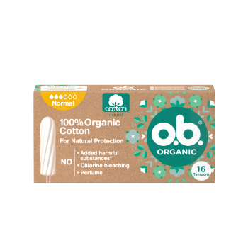 o.b. Organic normal 16 szt.