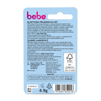 Bebe Young Care Szminka klasyczna 4,9 g