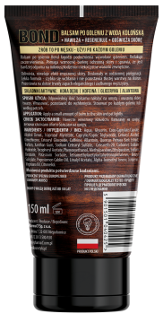 Balsam po goleniu Bond Elegancki Zapach Tytoń Whisky Cedr 150ml