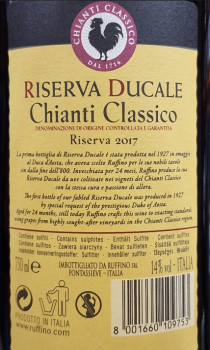 'Ruffino Ducale Riserva Chianti Classico DOCG 0,75L
