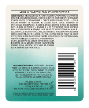Adidas Active Skin & Mind dezodorant w kulce Pure Fresh 50 ml