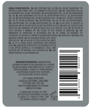 Adidas Power Booster dezodorant w kulce 50 ml