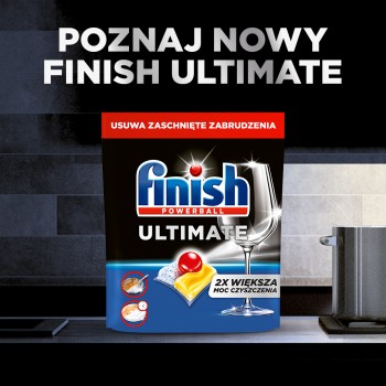 Finish Ultimate kapsułki do zmywarki ALL IN 1 Lemon 70 szt.