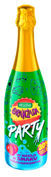 Oranżada Hellena Party w wersji Truskawkowej 20% soku 0,75l