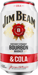'Jim Beam Bourbon Whiskey&Cola 4,5% 330ml