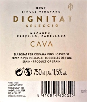 'Dignitat Cava Seleccio Brut 0,75l 11,5%