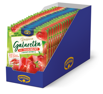 Kruger Desseria Galaretka smak truskawkowy 75g