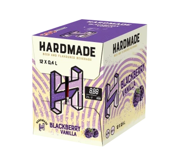 'HARDMADE BLACKBERRY VANILLA 4,5% butelka bezzwrotna 400ml