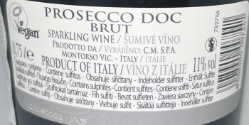 'Prosecco DOC Cielo e Terra, dry 0,75L