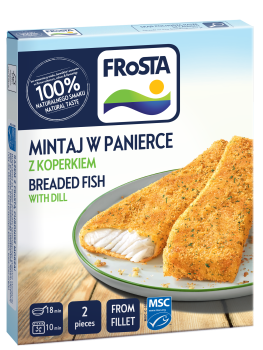 FRoSTA Mintaj w panierce z koperkiem 240 g