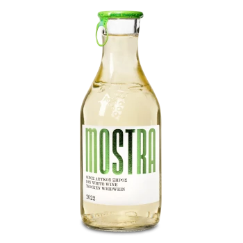 'MOSTRA Muscat Chardonnay Roditis white dry 0,5L