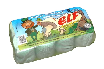 Papier toaletowy kolorowy ELF 8 rolek