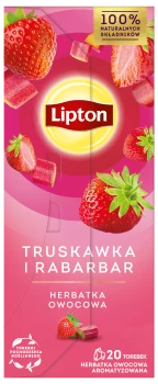 Lipton Fruit Truskawka i Rabarbar 20TB