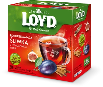 Loyd Herbatka Rozgrzewająca Śliwka & Cynamon (20 x 2g)