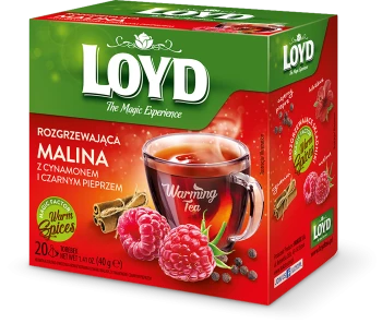 Loyd Herbatka Rozgrzewająca Malina z cynamonem (20x2 g)