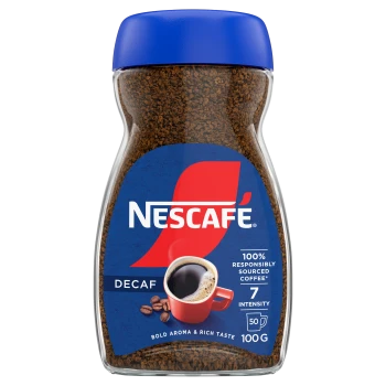 Nescafe Decaf Bezkofeinowa kawa rozpuszczalna 100g