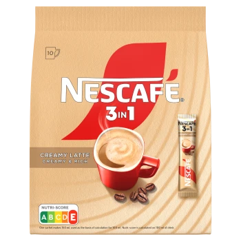 Nescafe 3in1 Creamy Latte 10 x 15g