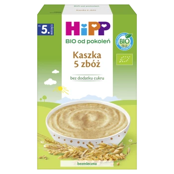 HiPP BIO Kaszka 5 zbóż po 5. miesiącu 200 g