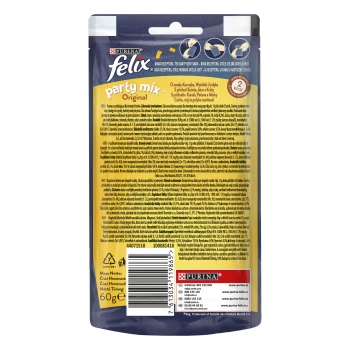 Friskies Felix Party Mix przysmaki dla kota Original Mix 60 g