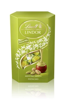 Lindt LINDOR Pistachio Cornet 200g