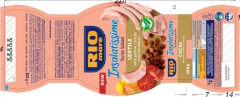 Rio Mare sałatka z soczewicą i tuńczykiem 160g