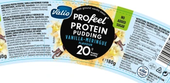 Valio Profeel pudding proteinowy 180 g wanilia-beza, bez laktozy