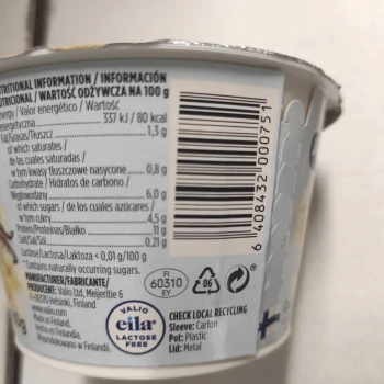 Valio Profeel pudding proteinowy 180 g wanilia-beza, bez laktozy