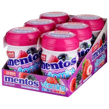 Mentos Vitamins Berry Mix 50g