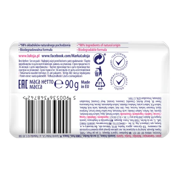 Luksja Creamy & Soft Kremowe mydło w kostce Róża i Proteiny mleka 90 g