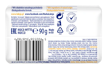 Luksja Creamy & Soft Kremowe mydło w kostce Jaśmin i Wanilia 90 g