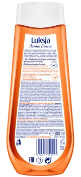 Luksja Aroma Senses Żel pod prysznic Pomarańcza i Drzewo sandałowe 500 ml