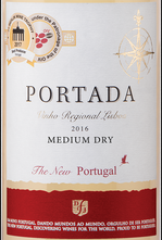 'Portada Lisboa Białe Półwytrawne 750 Ml