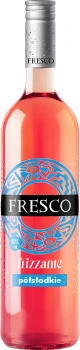 'WINO FRESCO FRIZZANTE RÓŻOWE PÓŁSŁODKIE 750ML