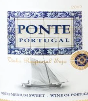 'Ponte Portugal Tejo Wino Białe Półsłodkie 750Ml