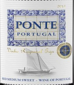 'Ponte Portugal Tejo Wino Czerwone Półsłodkie 750Ml