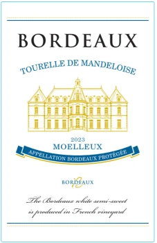 'Wino Tourelle De Mandeloise AOC Bordeaux B.PS. 750 ml