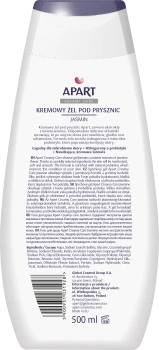 APART Creamy care Kremowy żel pod prysznic 500ml jaśmin