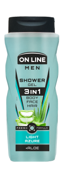 MEN zel 3w1 Light Azure 410 ml
