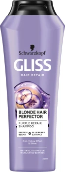 Gliss Hair Repair Purple Szampon do włosów blond i rozjaśnionych 250 ml