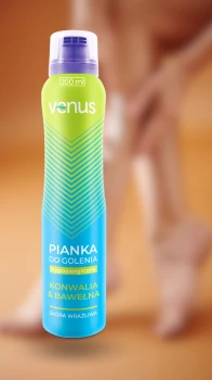 Venus Pianka do golenia Konwalia 200ml