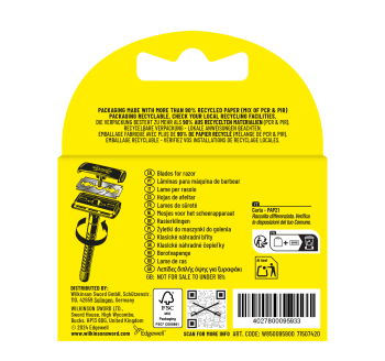 Wilkinson Sword Classic Żyletki do tradycyjnej maszynki na żyletki 5 sztuk