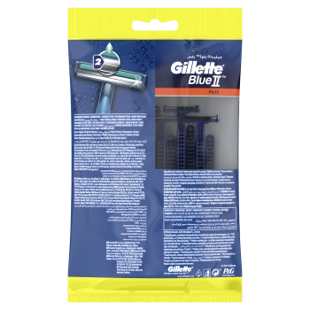 Gillette Blue II Plus Maszynki jednorazowe dla mężczyzn 14 sztuk