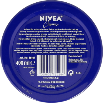 NIVEA Creme Krem 400 ml