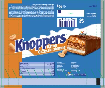 Knoppers Baton orzeszki ziemne 40 g