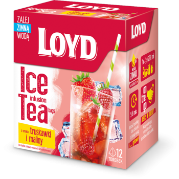 Loyd Truskawka i malina na zimno 2,5 g*12t
