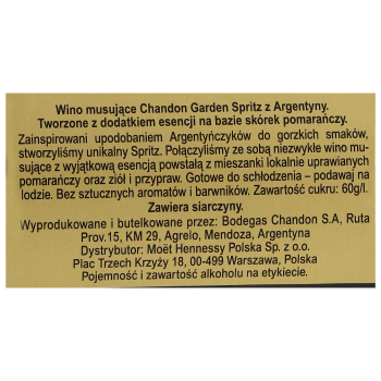 ' Chandon Garden Spritz 11,5% 750 Ml