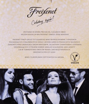 ' Freixenet Pinot Grigio 0,75L + 2 Kieliszki