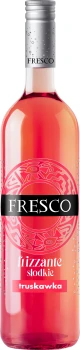'Wino owocowe Fresco frizzante truskawka słodkie 750ml