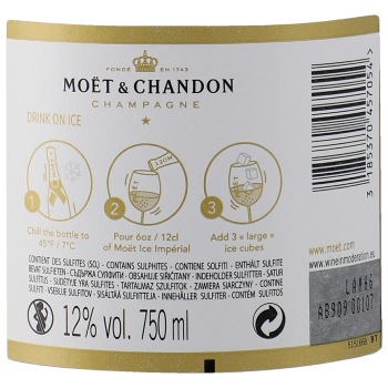 'Szampan Moët & Chandon Ice Imperial 0,75L 12%
